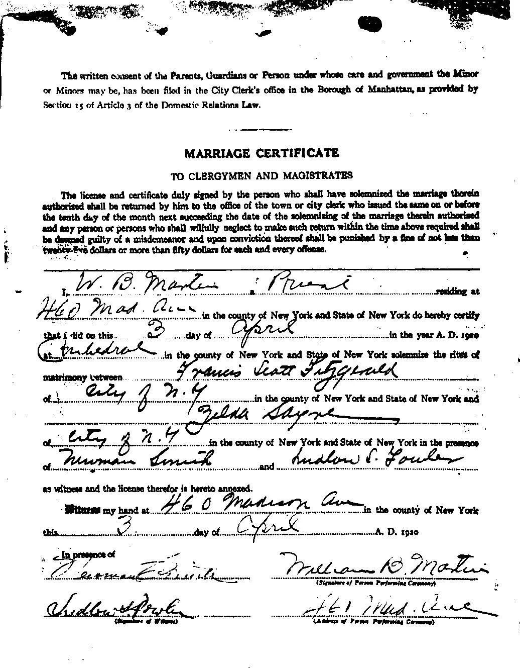 Death Certificates — Blog - For The Record — NYC Department of